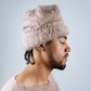 Long mohair Beanie